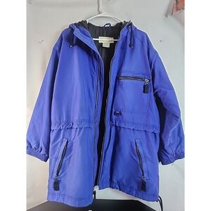 Eddie Bauer Women's Jacket Blue Size Medium 100% Nylon Thinsulate